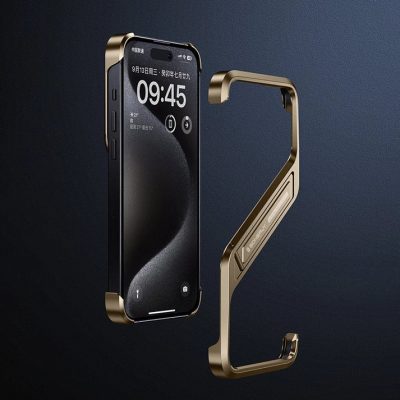 16 Series Ultra-Thin Metal Bumper – Durable & Stylish Phone Case