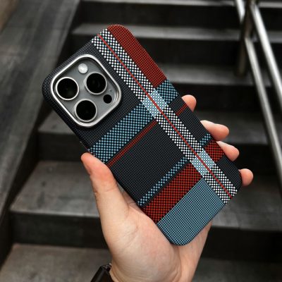 Ultimate Luminous Magnetic Fiber - Stylish & Durable Phone Case