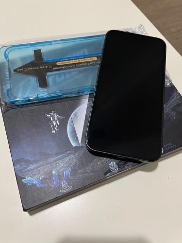 Original MagicJohn Tempered Glass Screen Protector – Dust Free Without Bubbles (Pack Of 2 Tempered Glass) photo review