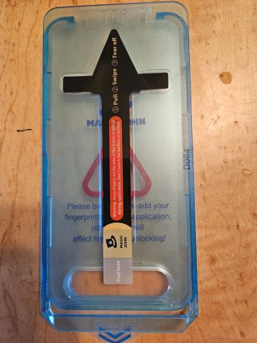 Original MagicJohn Tempered Glass Screen Protector – Dust Free Without Bubbles (Pack Of 2 Tempered Glass) photo review