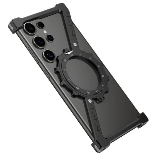 Metal Z-Shape Gear Magnetic Holder Shockproof Durable Phone Case photo review