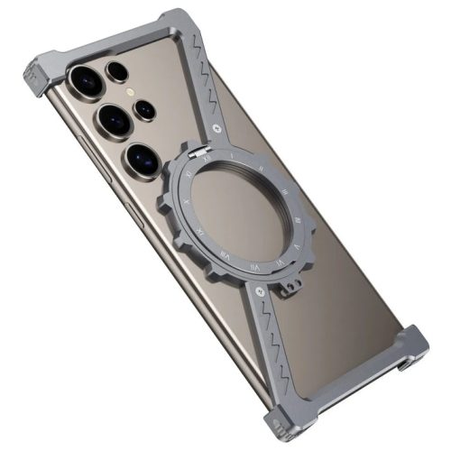 Metal Z-Shape Gear Magnetic Holder Shockproof Durable Phone Case photo review