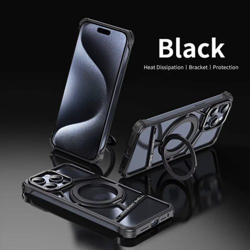 Luxury Magnetic Suction Rotating Bracket Case with Stand Holder photo review