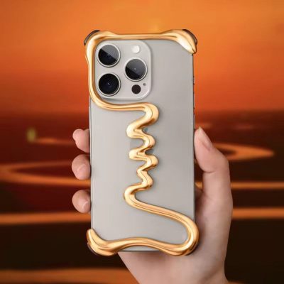Aluminium One Line Luxury Case With Sleek Minimalist Design