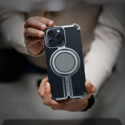 Aluminum Shockproof Frameless Rotatable Ring Holder Metal Case photo review